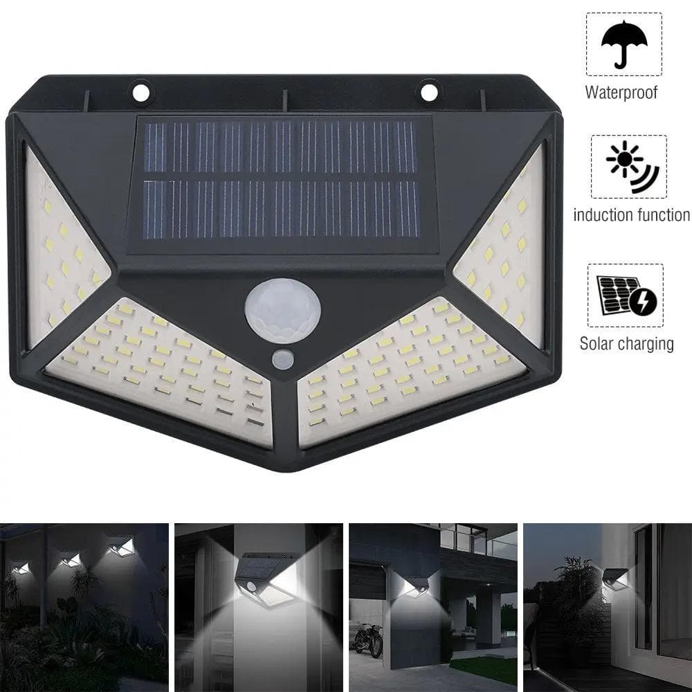 ⏰INSTANTLY LIGHT UP YOUR OUTDOOR SPACE ☀️🏡 Solar Motion Sensor Lights – 100 LED, IP65 Waterproof, Zero Bills 🔒🇬🇧