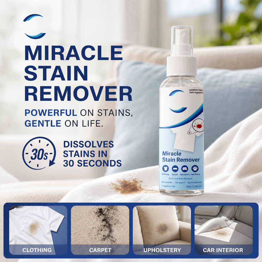 🔥Limited Time Promotion 50% OFF🔥Miracle Stain Remover Spray