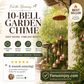 🎁50% Off For 2026 New Arrival！🔥High‑end decor to soothe your mood and comfort your soul！🔔Rotating Metal Bell Wind Chime
