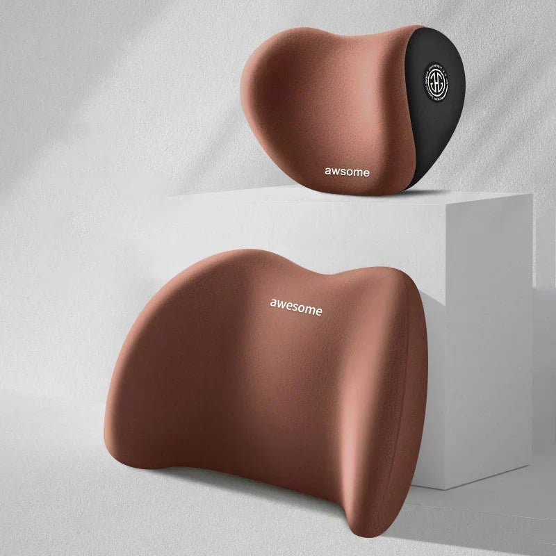 ⏳Time-Limited Special⏰Aviation-Grade Car Neck Pillows and Lumbar Support Cushions
