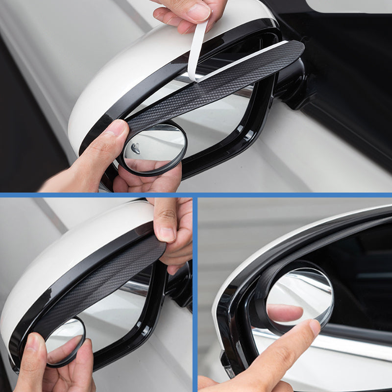 🥳2026 HOT SALE🥳💞50K+ SOLD! 🚗🌧️ 50% OFF! Car Mirror Rain & Sun Shield – flexible ABS, anti-glare, easy adhesive install. Universal fit for clearer, safer driving! 🛡️💪