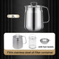 🎅 Winter Frenzy - Half Price 🎊 Large Capacity 304 Stainless Steel Multi-Purpose Oil Filter Container.