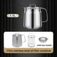 🎅 Winter Frenzy - Half Price 🎊 Large Capacity 304 Stainless Steel Multi-Purpose Oil Filter Container.