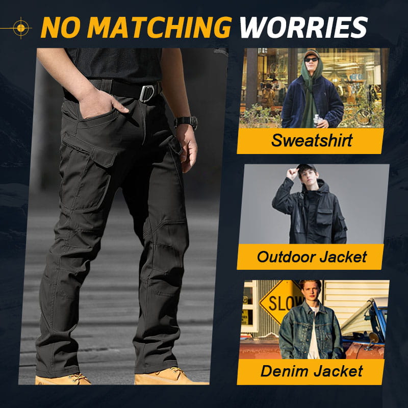 🔥Hot Sale-50%OFF🔥Men's Outdoor Hiking Waterproof Warm Pants