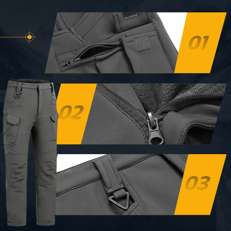 🔥Hot Sale-50%OFF🔥Men's Outdoor Hiking Waterproof Warm Pants