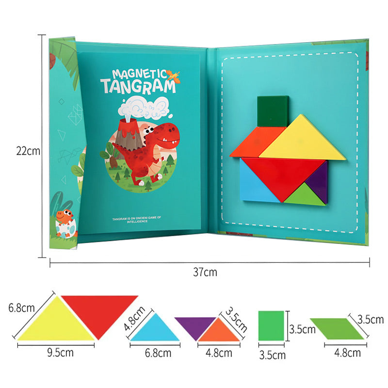 Magnetic Wooden Board Puzzle for Children
