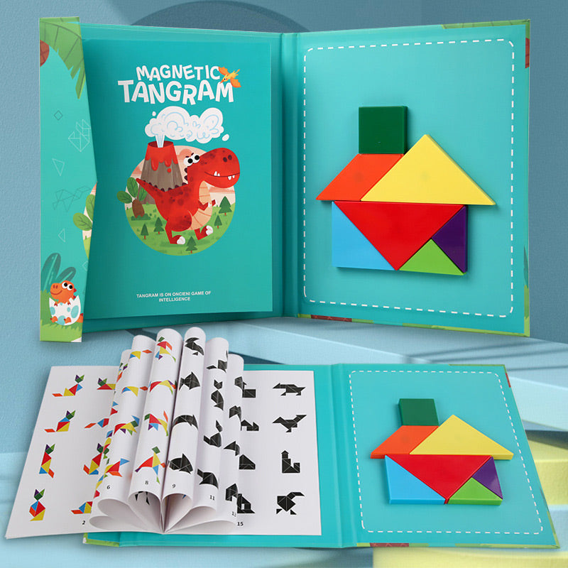 Magnetic Wooden Board Puzzle for Children