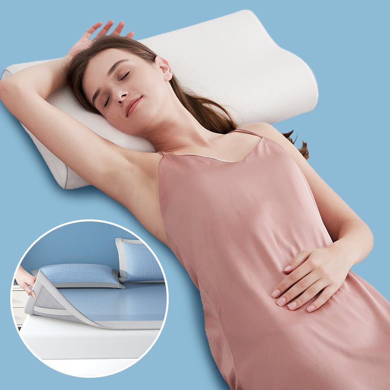 Cooling Antibacterial Washable Bed Mats 3 Piece Set