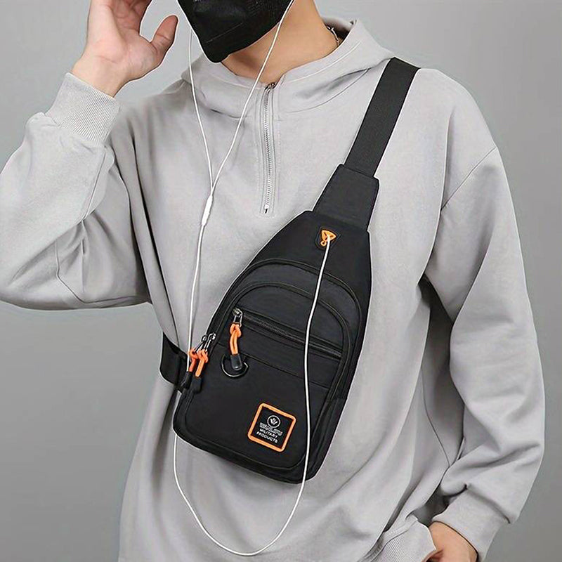 Men's Waterproof Nylon Crossbody Bag  -BUY 3 GET 1 FREE!🛍️