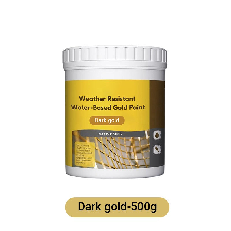 ⏳Limited-time 50% off⏰Weather Resistant Water-based Gold Paint💛