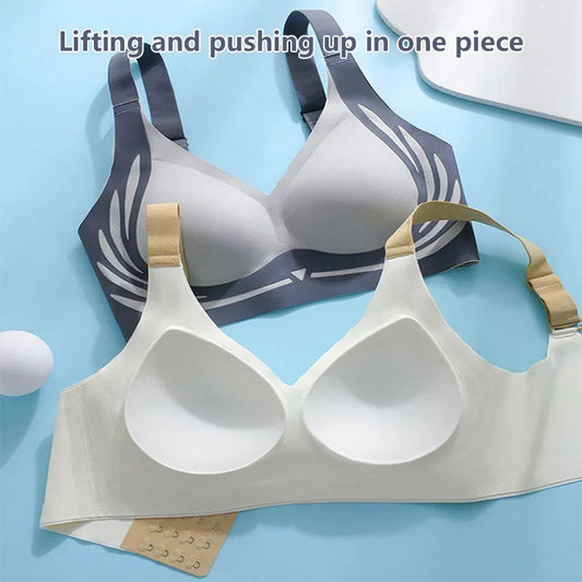 Lifting Anti-Sagging Wire-Free Push-up Bra