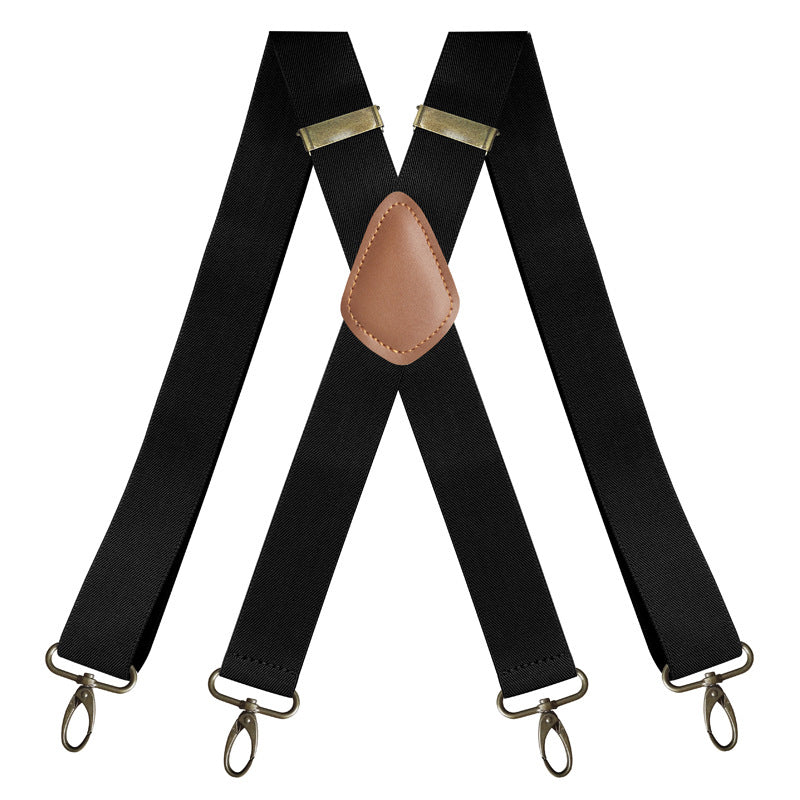 🔥🖤Black Friday Sale:50% OFF🔥Leather Suspenders for handsome & Love