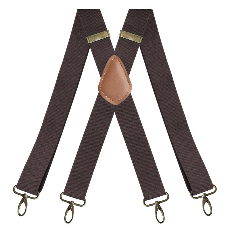 🔥🖤Black Friday Sale:50% OFF🔥Leather Suspenders for handsome & Love