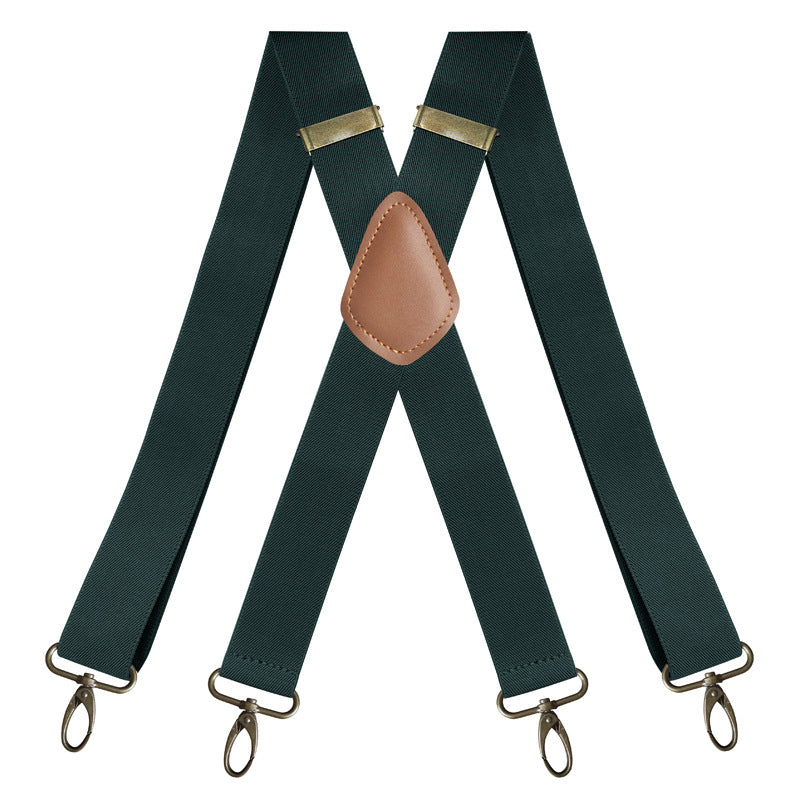 🔥🖤Black Friday Sale:50% OFF🔥Leather Suspenders for handsome & Love