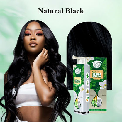 Pure Plant Extract Bubble Hair Dye For Gray Hair