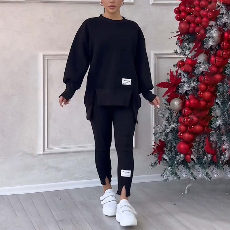 🔥Women's Casual Sweatshirt Leggings Set