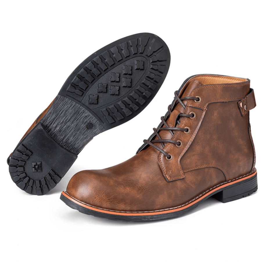 🔥Hot 58% off🔥Men's Leather Vintage Casual Martin Boots