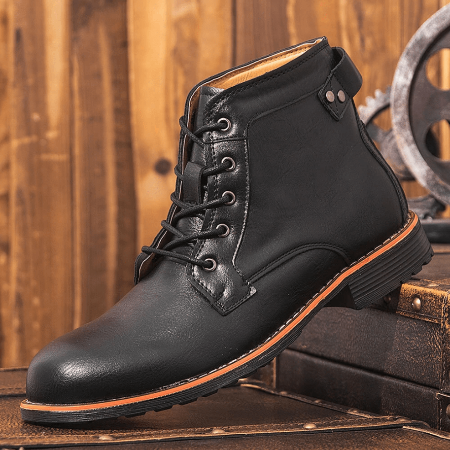 🔥Hot 58% off🔥Men's Leather Vintage Casual Martin Boots