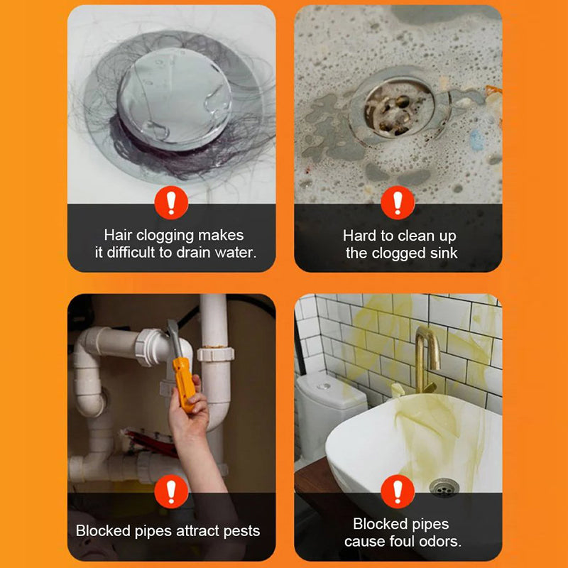 🔥New Year Hot Sale🔥Multi-Use Powerful Anti-Clog Drain Cleaner Powder