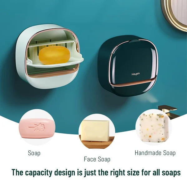 🎅Waterproof Soap Dish With Drainage Box