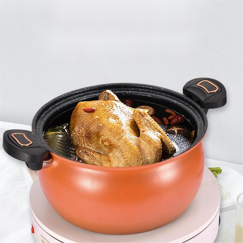 🔥Hot Sale 50% OFF🔥Large Capacity McRib Stone Micro-Pressure Cooker🍲