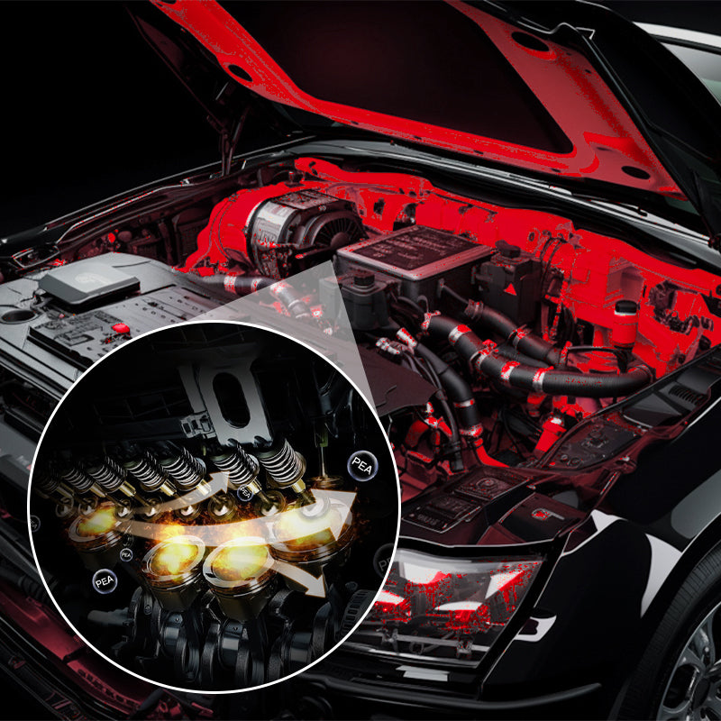 🚗50% OFF HOT SALE! Efficient No-Dismantle Engine Carbon Cleaner, Fuel System Decarbonizer Additive for Remove Carbon Deposit, Boost Power & Save Fuel