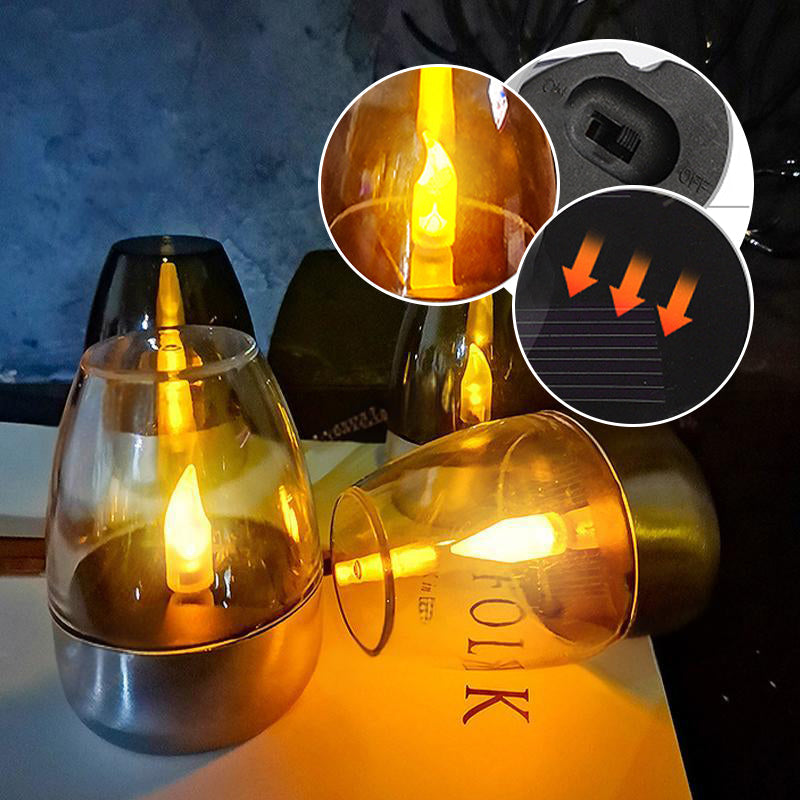 🕯️ BUY 2 GET 1 FREE! ☀️ Solar Flickering Tea Lights – Realistic Flame Effect, Dusk-to-Dawn Auto On, IP65 Waterproof & 6-8 Hours of Ambient Garden Light 🌙