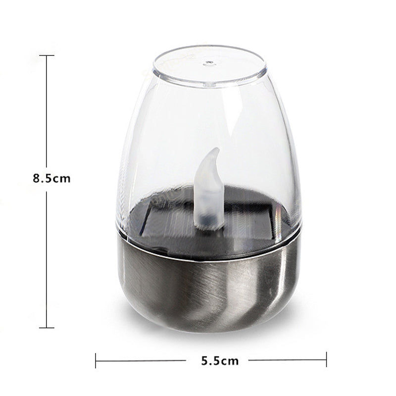🕯️ BUY 2 GET 1 FREE! ☀️ Solar Flickering Tea Lights – Realistic Flame Effect, Dusk-to-Dawn Auto On, IP65 Waterproof & 6-8 Hours of Ambient Garden Light 🌙