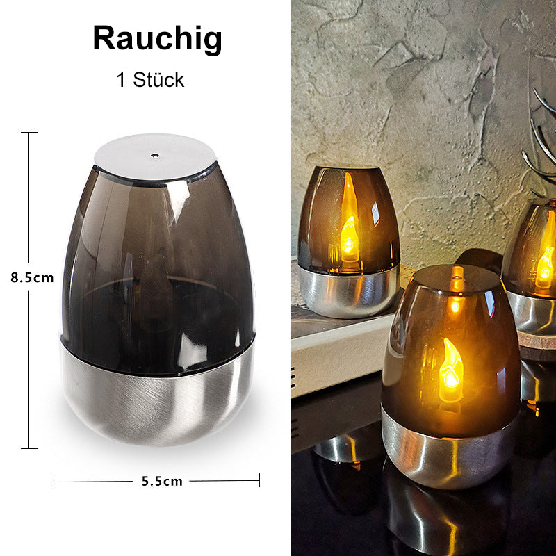 🕯️ BUY 2 GET 1 FREE! ☀️ Solar Flickering Tea Lights – Realistic Flame Effect, Dusk-to-Dawn Auto On, IP65 Waterproof & 6-8 Hours of Ambient Garden Light 🌙