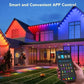 🎅Christmas Sale-Up to 50% OFF🎁🏡🌳 Slimme Waterdichte LED Strip Licht – Binnen & Buiten, Persoonlijke Kleur Effecten, IP65 Waterdicht & Makkelijke Installatie (Perfect voor Feest Decoratie)!