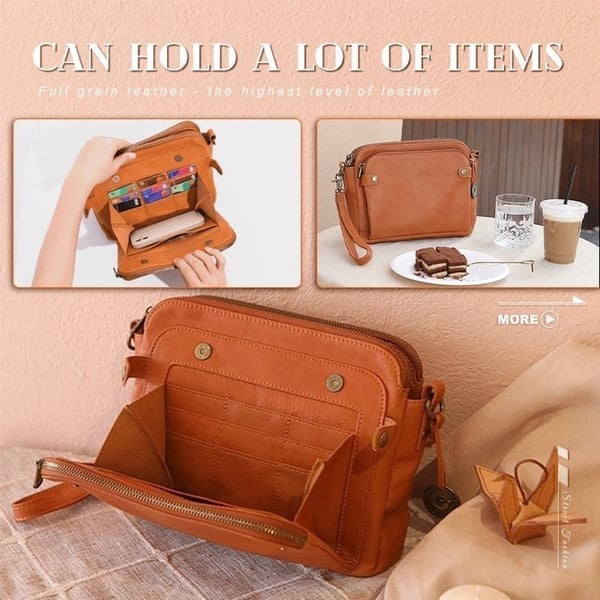 🔥42% OFF-Crossbody Leather Shoulder Bags and Clutches