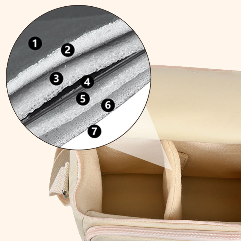 Waterproof Canvas Camera Case for Men & Women