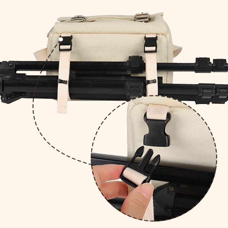 Waterproof Canvas Camera Case for Men & Women