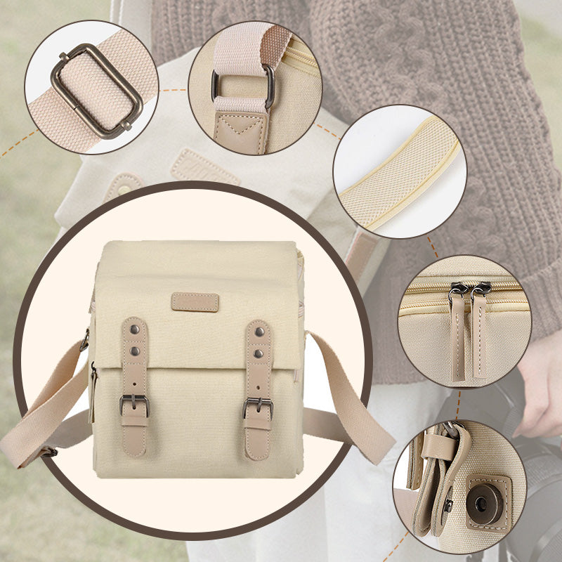 Waterproof Canvas Camera Case for Men & Women