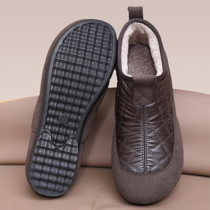 Waterproof Non-slip Cotton-Padded Slip-On Shoes