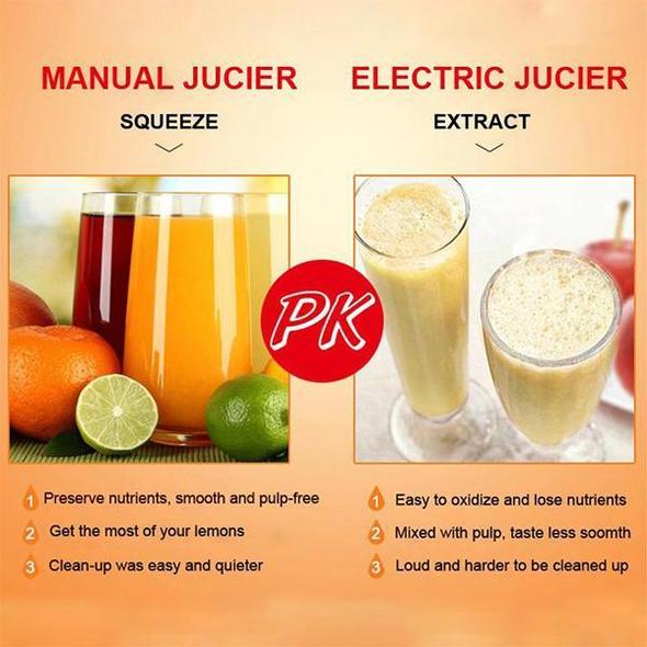 🔥Christmas Limited-Time Offer: 50% OFF!!!🍋🍊Hot sale🔥Stainless steel juicer