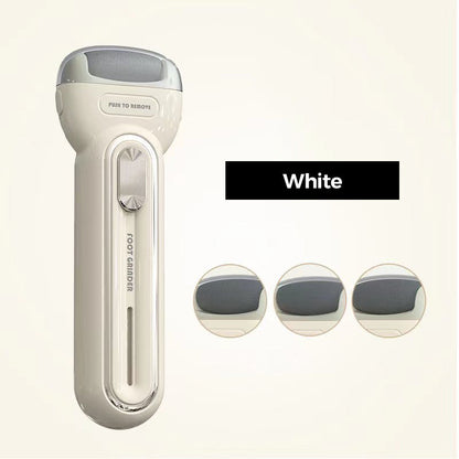 Electric Foot Callus Remover with 3 Frosted Heads