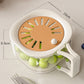 Holiday Sale! 🎄 2-in-1 Draining Basket with Lid – Perfect for Easy Food Prep and Storage
