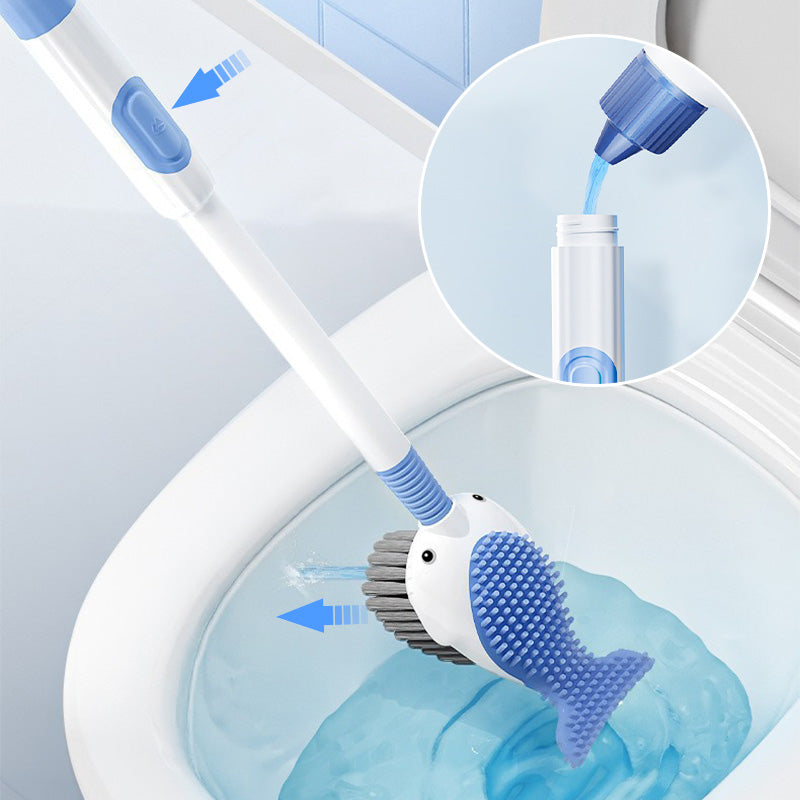 🍃Today 50% Off🍃Wall-Mounted Suction Cup Toilet Cleaning Brush Set