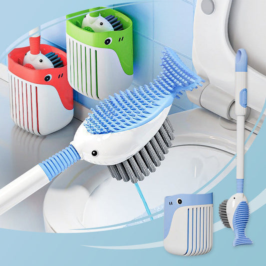 🍃Today 50% Off🍃Wall-Mounted Suction Cup Toilet Cleaning Brush Set