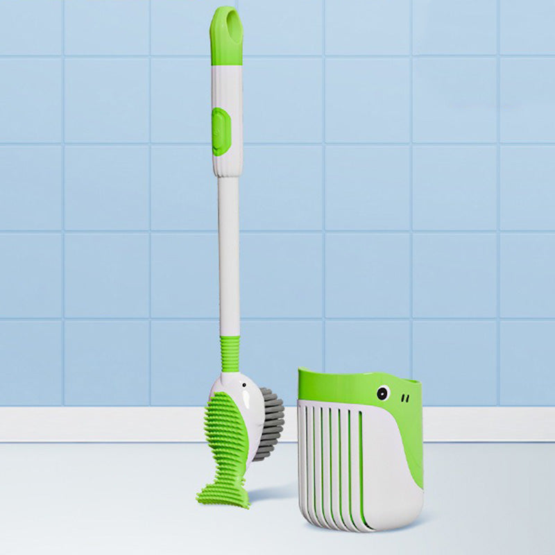 🍃Today 50% Off🍃Wall-Mounted Suction Cup Toilet Cleaning Brush Set