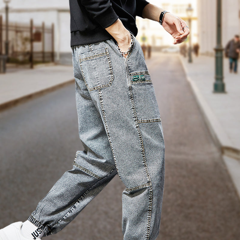 Men's Loose-Fitting Drawstring Pants
