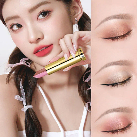 🎉Buy 1 Get 1 Free🎉Waterproof Two-Color Shimmer Eyeshadow Stick