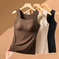 📢📢53%  OFF !! ⏰Women’s U-Neck Thermal Tank with Built-In Bra – Warm, Supportive & Braless Comfort ❄️❤️