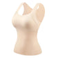 📢📢53%  OFF !! ⏰Women’s U-Neck Thermal Tank with Built-In Bra – Warm, Supportive & Braless Comfort ❄️❤️