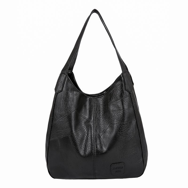 💕Retro Style Soft Leather Large Capacity Ladies Shoulder Bag
