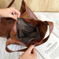 💕Retro Style Soft Leather Large Capacity Ladies Shoulder Bag