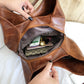 💕Retro Style Soft Leather Large Capacity Ladies Shoulder Bag