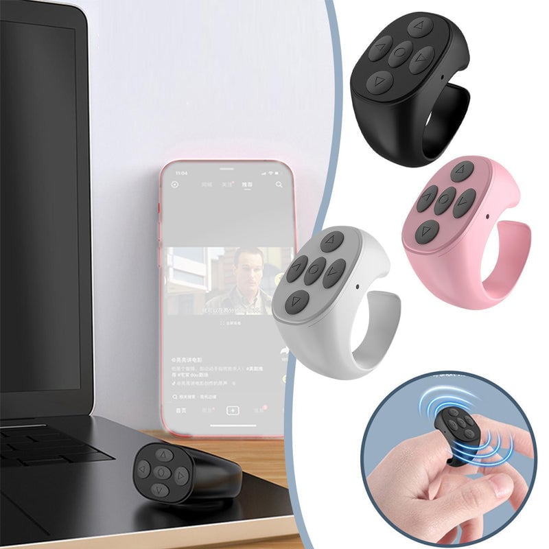 🎁New Year's Sale 49% OFF🔥Fingertip Wireless Bluetooth Remote Control