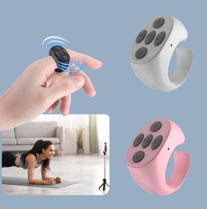 🎁New Year's Sale 49% OFF🔥Fingertip Wireless Bluetooth Remote Control